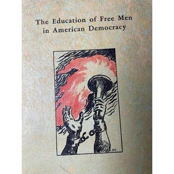 The Education Of Free Men - Educational Policies Commission (1941, Hardcover) - Picture 2 of 12